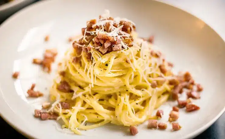 Opskrift på spaghetti carbonara