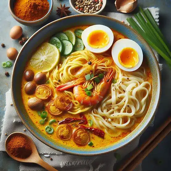 Laksa – Malaysisk suppe