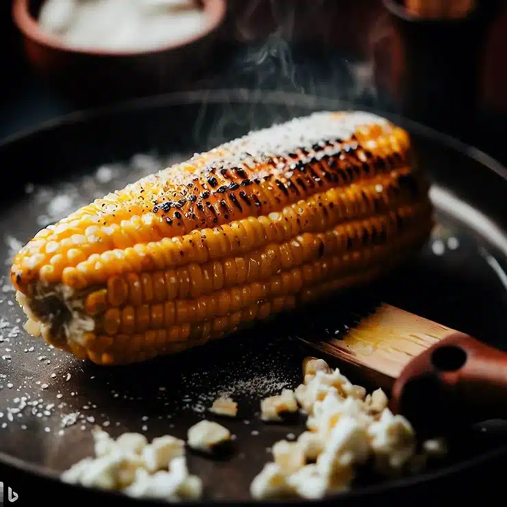 Opskrift på grillede majskolber med smør og parmesan