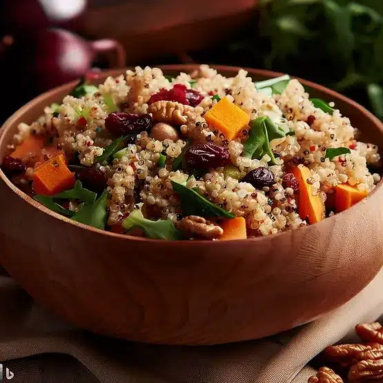 Opskrift på quinoa salat