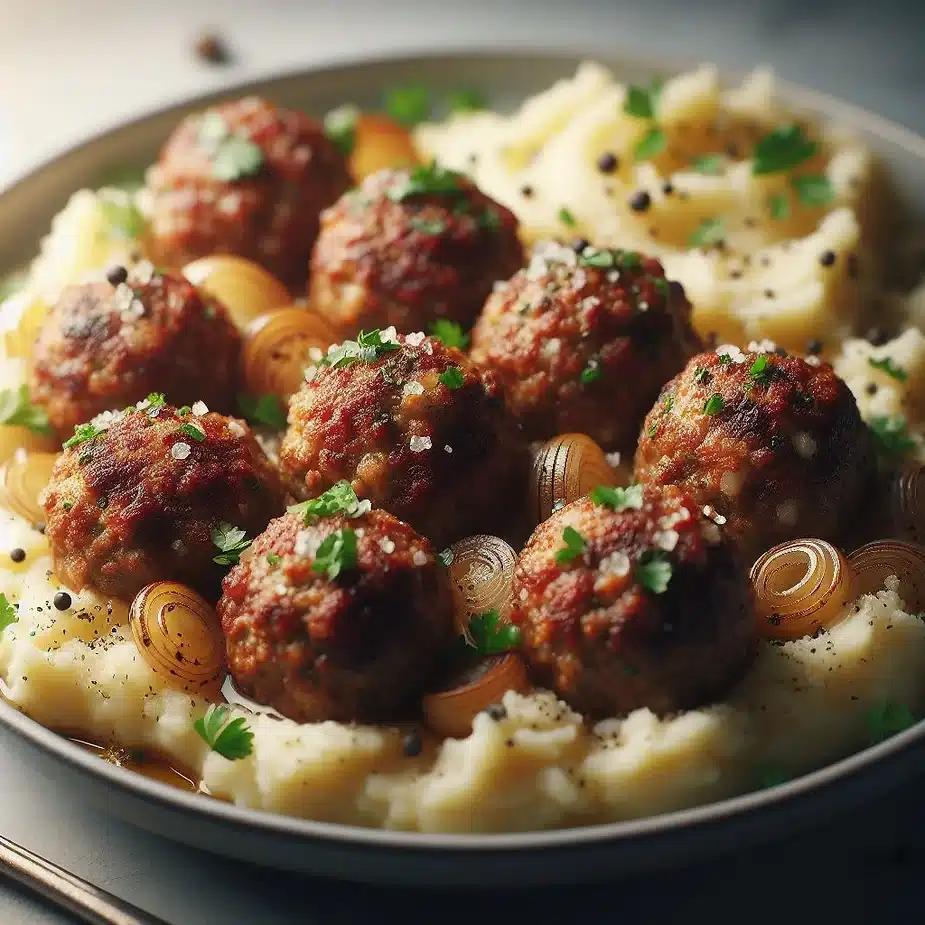 Opskrift på oksefrikadeller