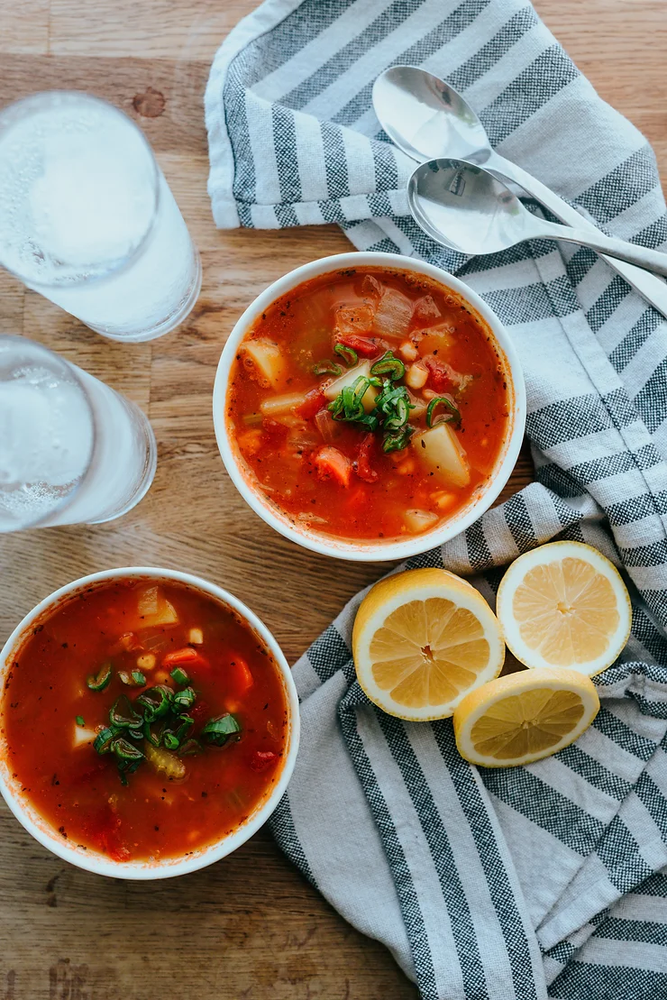 Opskrift på minestronesuppe