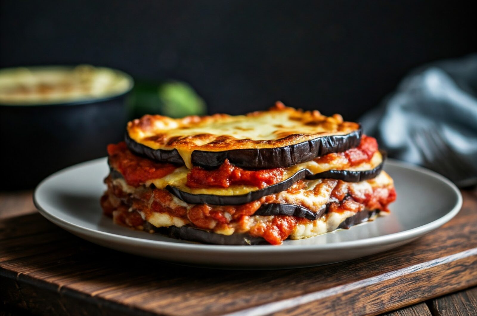 Keto-lasagne med aubergineplader