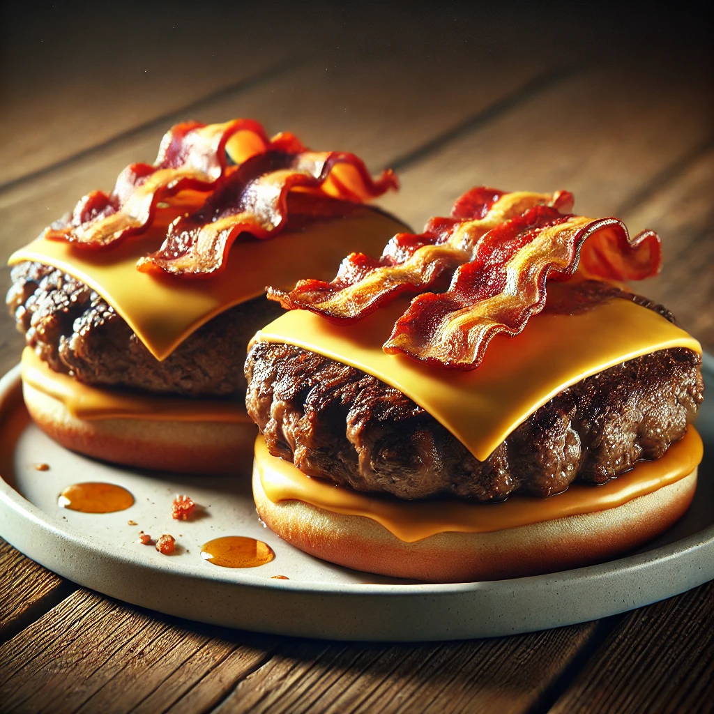 Carnivore cheeseburger uden brød