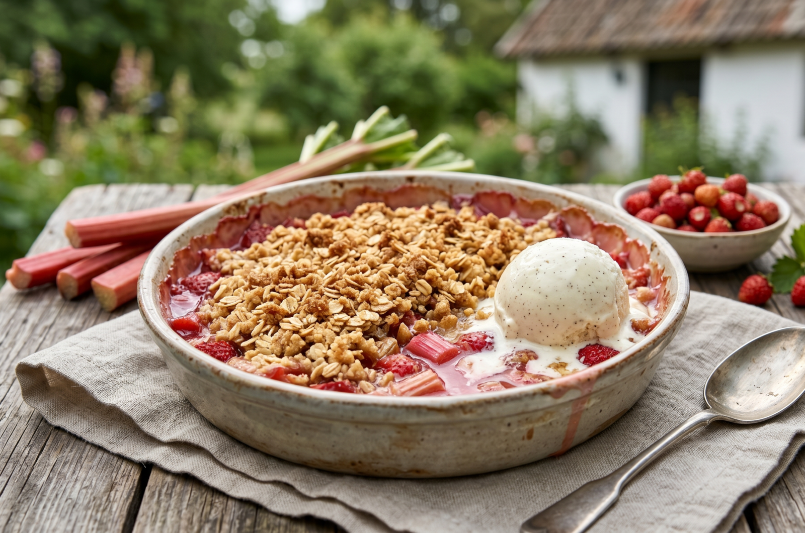 Rabarbercrumble